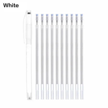 DIY Craft Sewing Pen Fabric Markers Pencil Fade Out for Drawing Lines Disappearing Marker Pens White