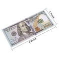 thumbnail image 2 of Herramientas mágicas 500PCS Prop Money Dollars Replica Dollar Bill Fake Play Money Souvenir Banknote Pretend Dollar Bills para Home Party Movie Publicidad Novedad Props Game Gift Eccomum Herramientas mágicas, 2 of 7