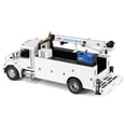 thumbnail image 4 of Diecast Masters 1/50 White Peterbilt 536 Auto-Crane Work Service Truck with Miller Trailblazer 71223, 4 of 7