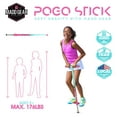 thumbnail image 3 of Madd Gear Pogo Stick Pink/Black- For Kids 5 and Up - Unisex, 3 of 13