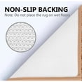 thumbnail image 3 of 3 Piece #6 mint solid bathroom rug set 1 bat mat 19" x 30", 1 contour mat 19"X 19", 1 lid cover 19"X 19" anti slip with rubber backing chenille super soft touch, 3 of 6