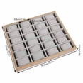 thumbnail image 6 of DENEST 24 Slots Wood Watch Box Jewelry Storage Case Organizer Display Box Holder Tray, 6 of 20