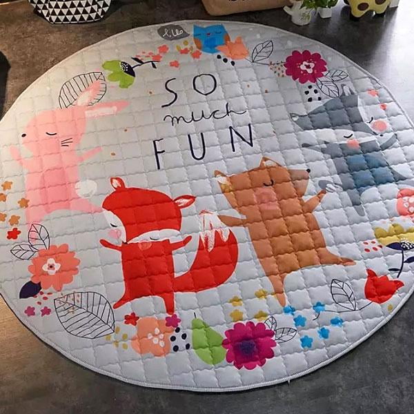 baby play mat round