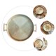 thumbnail image 4 of EeaseMX 1 pieza de sartén de cerámica estilo chino para hornear, estilo retro, de doble oreja, para comida occidental, plato para carne, 4 of 8