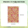thumbnail image 4 of Lsque Yellow Flowers Premium Golf Towel - Ultra Absorbent and Quick Drying Microfiber Towel with Carabiner - Gift for Men -24" X 16", 4 of 8
