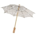 thumbnail image 2 of Wedding Umbrella Decor Lace Umbrella Parasol Craft Umbrella for Banquet Exquisite Umbrella Racks, 2 of 7