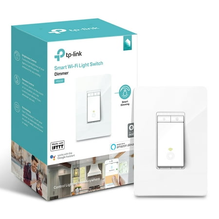 TP-Link HS220 In-Wall Smart Dimmer, No Hub (The Best Smart Home Hub)