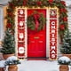 thumbnail image 1 of Cortina Navideña con Versos | Cubierta Impermeable de Poliéster con Luces Led | Decoración Personalizable En Rojo y Dorado | Pancarta Festiva de 30 X 180 Cm para Navidad, Primavera, Festivales y Boda, 1 of 6