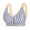 Beige Womens Bras, variant on Bras for Older Women No Underwire Plus Size Tshirt Bra Womens Lightly Linen Striped Front Closure Bra 36-52