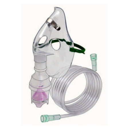 Nebulizer,7ft,Oxy Tubing, Adt Aerosol Mask, Elongated 1 Unit