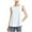 #White, variant on Otvok Womens Sleeveless Vest Casual Round Neck Solid Color Loose and Comfortable Tank Top