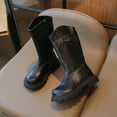thumbnail image 2 of Clothes for Girls Pants for Boys Fall Girls' Boots Children's British Style Short Boots, 2 of 6