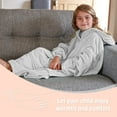 thumbnail image 7 of Catalonia Oversized Blanket Hoodie Sweatshirt, Fleece Pullover with Large Front Pocket, Super Soft Warm Comfortable for Teenagers Kids Youth, 7 of 7