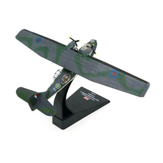 Simulation Metal Airplane Model 1:144 WWII UK RAF Classic PBY 5 Catalina Aircraft Fighter Attack Military Model