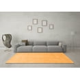 thumbnail image 3 of Ahgly Company Indoor Rectangle Solid Orange Modern Area Rugs, 2' x 3', 3 of 4