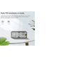 thumbnail image 2 of Reloj Despertador Digital Malubero Bocina Bluetooth y Radio FM Malu1081, 2 of 4