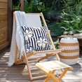 thumbnail image 4 of Outdoor Throw Pillow Covers 18\u201dx18\u201d, Decorative Pillow Covers for Patio Furniture, Modern Cushion Cases for Garden Couch Home Sofa Bed Office Chair, Pack of 2, Clemens Cabana Navy, 4 of 5
