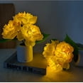 thumbnail image 4 of LINLIN Desk Lamp LED Peony Flower Night Light Artificial Flower Lamp with Vase,Table Lamp Ornaments Living Atmosphere Light Room Desktop Decor for Home Table Centerpieces,Night Lamp,Gift, 4 of 9