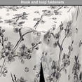 thumbnail image 4 of Vintage Botany Dog Crate Cover, Detailed Sketch of Sakura Cherry Blossom Leaves on Branches, Easy to Use Pet Kennel Cover Small Dogs Puppies Kittens, 7 Sizes, Champagne Charcoal Grey, by Ambesonne, 4 of 6