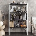 thumbnail image 3 of Merkel 58" 4 Shelf Bookcase, White, 3 of 7