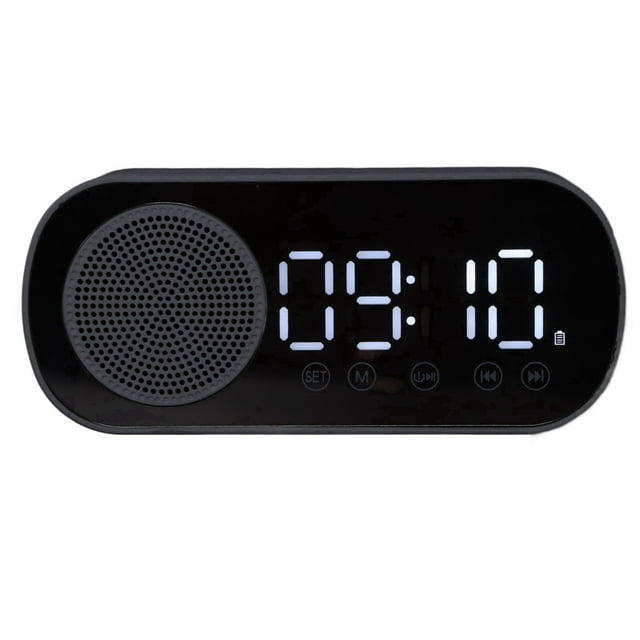 RELOJE DE AARMA Digital HIFI FM Radio Recargable 5.0 Altavoc
