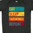 thumbnail image 4 of Inktastic Martial Arts Eat Sleep Taekwondo Repeat Boys or Girls Baby Bodysuit, 4 of 5