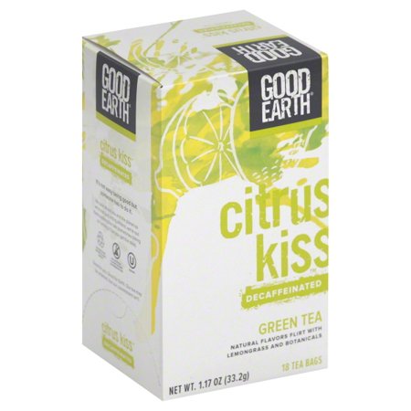 UPC 027018302575 product image for Good EarthÃÂ® Citrus KissÃ¢ÂÂ¢ Decaffeinated Green Tea 18 ct Box | upcitemdb.com