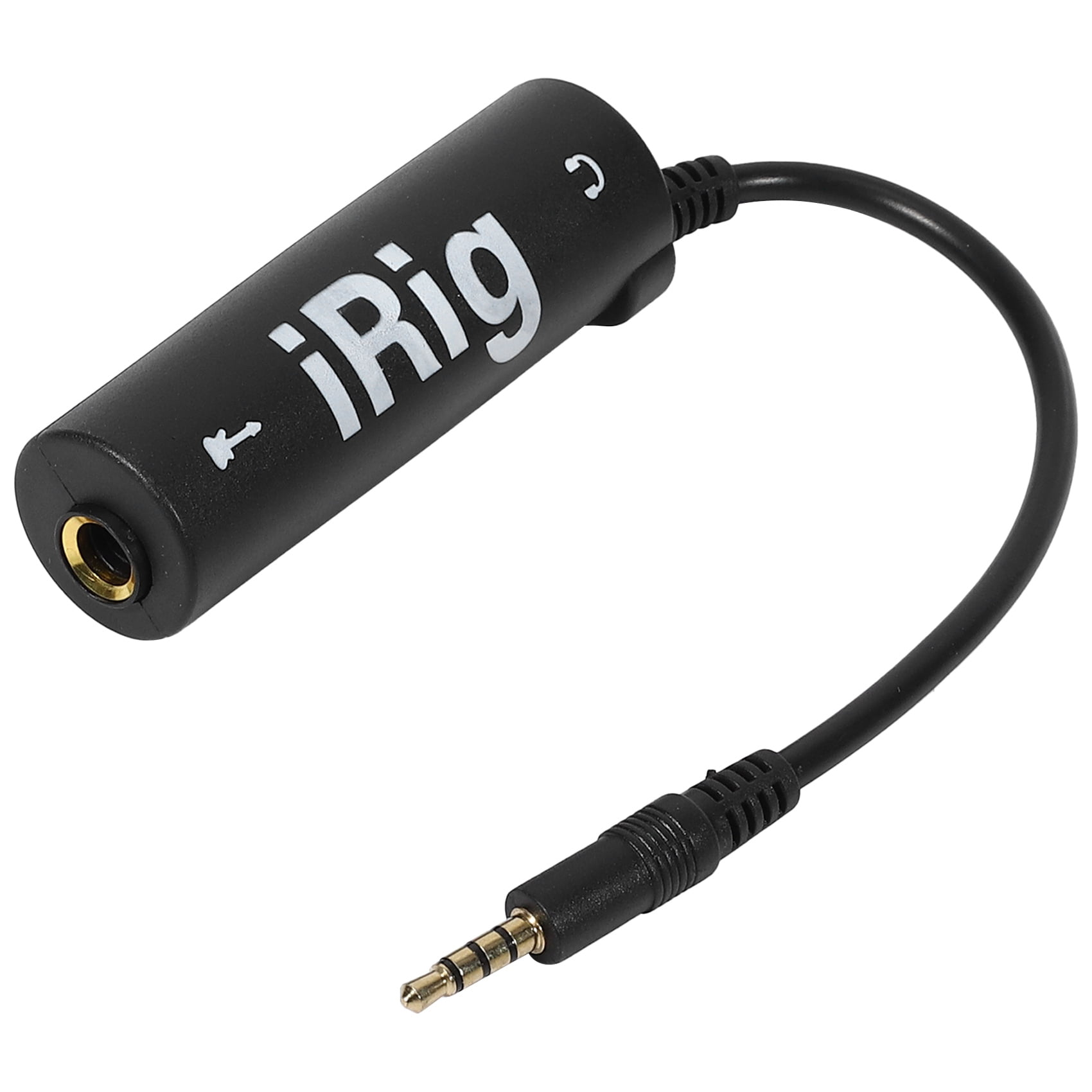 Guitar Interface Irig Converter Replacement Adapter Black for Phone Guitar Audio Interface