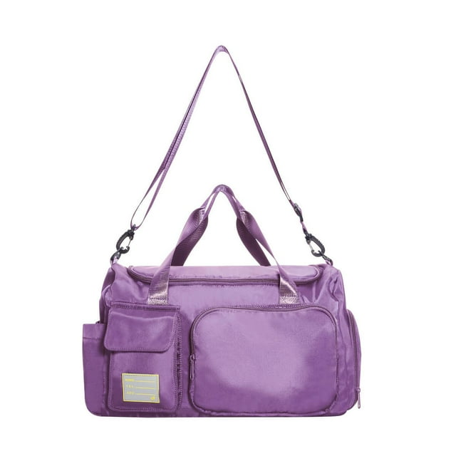 Maleta con compartimento para calzado y trolley - VANIR purpura 47 x 30 x 25