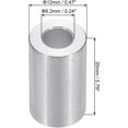thumbnail image 3 of HWZWT Support de Vis d'Espacement en Aluminium Rond pour Entretoises en Aluminium 1/4 12mm OD x, 3 of 5
