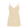 thumbnail image 6 of QASIEATN Womens Summer Tops V Neck Solid Color Casual Tank Tops Sleeveless Womens Tank Tops, 6 of 6