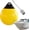 Yellow, variant on Mooring Buoys PVC Floating Anchoring Marine Fenders for Boats YachtsBlue2530