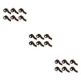 thumbnail image 1 of Cinta de kinesiología Wosthever 6 rollos para protección eficaz de los músculos tobillos parche muscular marron oscuro 3,8 cm * 5 m, 1 of 6
