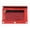 ZZ Red, variant on Zhi 3 Ring Zipper Pencil Pouch Binder Cosmetic Bag Durable Nylon Pouch for Stationery Cosmetic and Small Item Storage Use