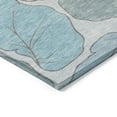 thumbnail image 3 of Addison Rugs Chantille Indoor/Outdoor Transitional Botanical Teal Machine Washable Rectangle Rug, 10' x 14', 3 of 8