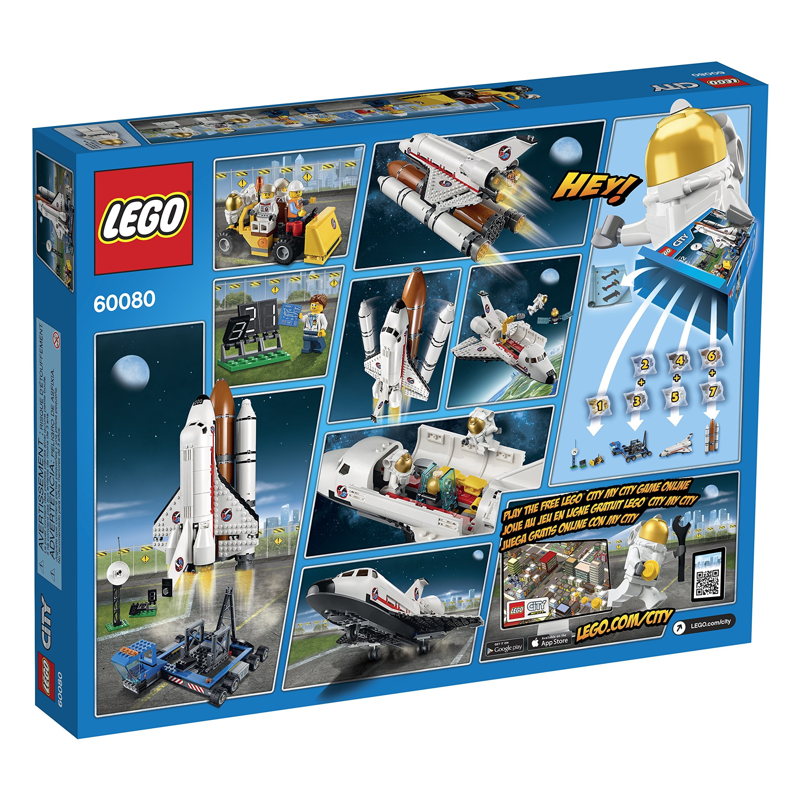 LEGO City Space Port 60080 Spaceport Building Kit Walmart