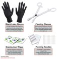 thumbnail image 2 of Body Piercing Kit 14G Piercing Kit for Belly Button 14 Gauge - 15 Pieces, 2 of 6