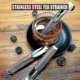 thumbnail image 2 of Stainless Steel Tea Infuser, Mesh Strainer Tea Diffuser with Hanging Hook Handle, 2 of 5