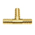 thumbnail image 1 of Joywayus 5/16"(9mm) Manguera Tee Conexión de unión de 3 vías Intersección/Latón dividido Agua/Combustible/Aire, 1 of 4