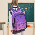 thumbnail image 7 of FORMRS Unisex School Backpack 17" Student Travel Bag with Laptop Compartment, Pixel Love, 7 of 7