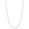 thumbnail image 3 of 10k Yellow Gold 1.5mm Box Chain Necklace Pendant Charm, 3 of 9