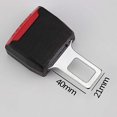 thumbnail image 4 of Universal Car Seat Belt Buckle Clips Extension Extender Safety Stopper Plugs, 4 of 4