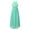 A Mint Green, variant on MSemis Flower Girls Halter Floral Lace Sleeveless Wedding Party Dress Bridesmaid Dress A Mint Green 6