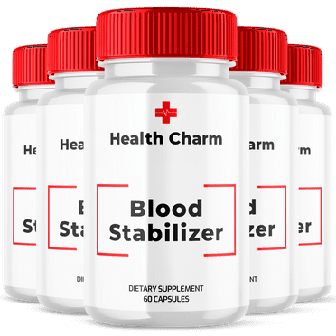 Health Charm Advanced Blood Support Pills Natural Glyco Support Supplement 300 Capsules