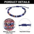 thumbnail image 3 of Woven Hippie Bracelets for Teen Girls, Adjustable Girl Braided String Friendship Bracelet for Women, Boho Braid Rope Surfer Jewelry for Men,, 3 of 5