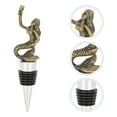 thumbnail image 2 of Mermaid Wine Bottle Stopper Reusable Beverage Bottle Stopper Airtight Seal Plug, 2 of 7