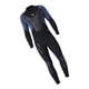 thumbnail image 1 of Traje de neopreno Cola para hombre de buceo surf natación cuerpo completo negro y gris, 1 of 8