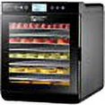 thumbnail image 3 of Magic Mill Food Dehydrator Machine (10 Stainless Steel Trays) Digital Adjustable Timer | Temperature Control | Keep Warm Function | Dryer for Jerky, Herb, Meat, Beef, Fruit and To Dry Vegetables, 3 of 5