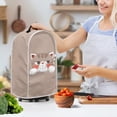 thumbnail image 3 of HELLHERO Cat Pattern Design Blender Covers for Home Kitchen Indoor Machine Washable Easy to Install Dust Cover, 3 of 6