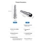 thumbnail image 5 of Stainless Steel Coffee Steam Spout Nozzle, Coffee Maker Tools Coffee Machine Steam Nozzle Compatible with ECP3420 EC680, 5 of 5